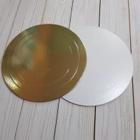 Подложка круг 3,2 мм D240 жемчуг/золото