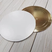 Подложка круг 3,2 мм D200 жемчуг/золото