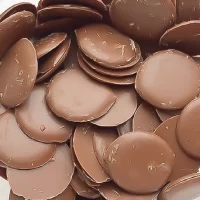 Глазурь шоколадная дропсы "Молочная с арахисом" 250 г