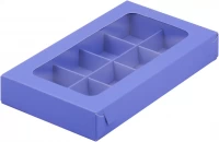 Коробка РК 8 конфет лаванда