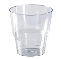 Креманка-стакан "Кристалл" 200 мл прозр., 10 шт