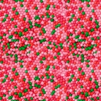 Сахарные шарики 2 мм 50 г микс №5 розово-зеленый
