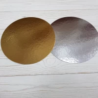 Подложка круг 0,8 мм D200 золото