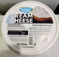 Сыр творожный "Чудское озеро" 3,3 кг 60%