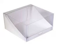 Коробка для торта с прозрач.крышкой 22,5*22,5*10, шт