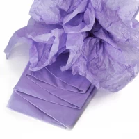 Бумага тишью 50*66 10 листов Светло-фиолетовая