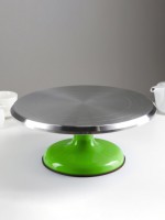 Стол поворотный металл 31 см (зеленый) 