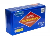 Масло сливочное " ТрадиционноеЭкомилк" 380 г 82,5%