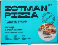 Пицца ZOTMAN 400 г Пепперони (заморозка) готовый продукт