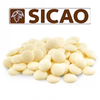 Белый шоколад Sicao 28% каллеты (Бельгия)